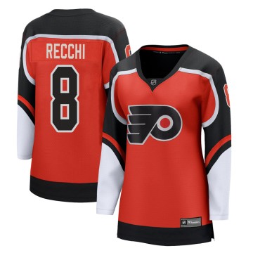 Breakaway Fanatics Branded Women's Mark Recchi Philadelphia Flyers 2020/21 Special Edition Jersey - Orange