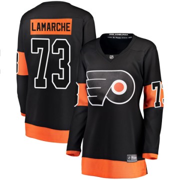 Breakaway Fanatics Branded Women's Maxim Lamarche Philadelphia Flyers Alternate Jersey - Black