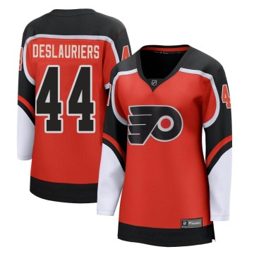 Breakaway Fanatics Branded Women's Nicolas Deslauriers Philadelphia Flyers 2020/21 Special Edition Jersey - Orange