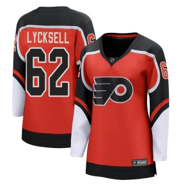 Breakaway Fanatics Branded Women's Olle Lycksell Philadelphia Flyers 2020/21 Special Edition Jersey - Orange