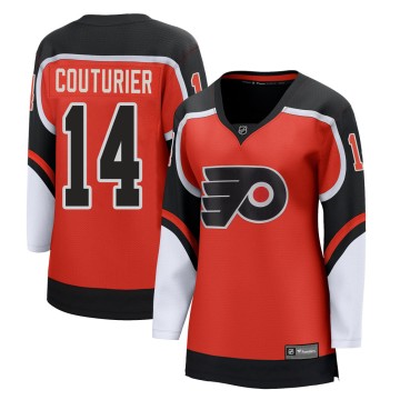 Breakaway Fanatics Branded Women's Sean Couturier Philadelphia Flyers 2020/21 Special Edition Jersey - Orange