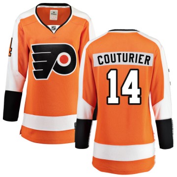Breakaway Fanatics Branded Women's Sean Couturier Philadelphia Flyers Home Jersey - Orange