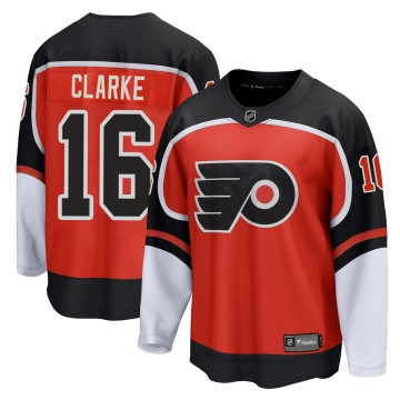 Breakaway Fanatics Branded Youth Bobby Clarke Philadelphia Flyers 2020/21 Special Edition Jersey - Orange
