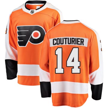 Breakaway Fanatics Branded Youth Sean Couturier Philadelphia Flyers Home Jersey - Orange