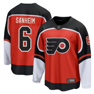 Breakaway Fanatics Branded Youth Travis Sanheim Philadelphia Flyers 2020/21 Special Edition Jersey - Orange